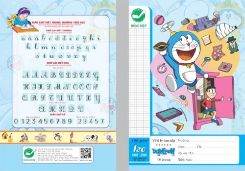 Vở ô ly Doraemon 48 trang